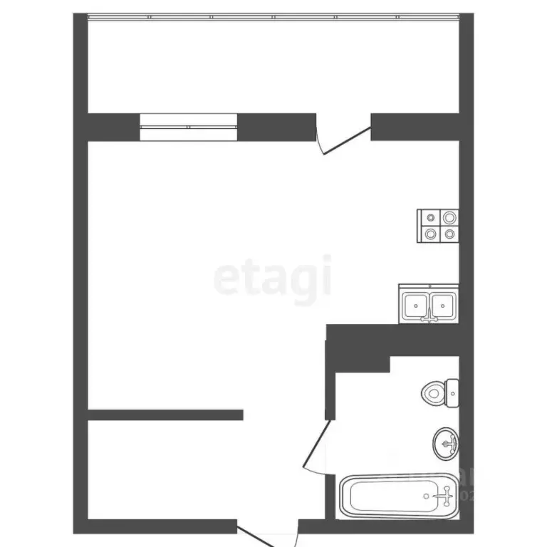 Студия Татарстан, Набережные Челны ул. Шамиля Усманова, 18В (36.21 м) - Фото 2