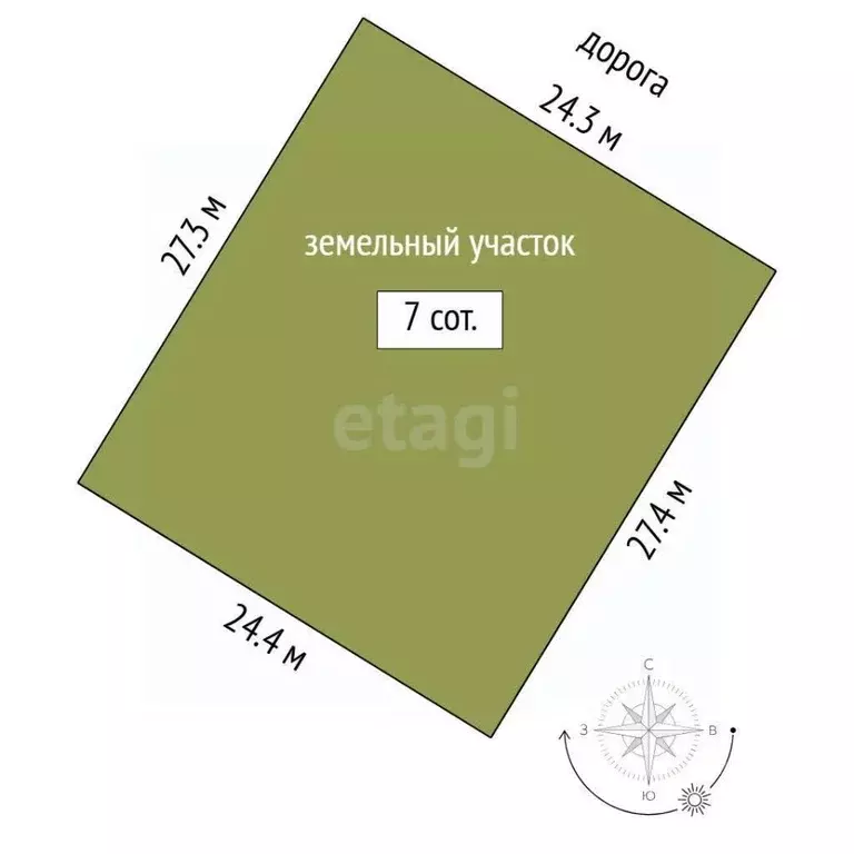 Участок в Тюменская область, Тюмень СОСН Березовое Озеро тер., ул. ... - Фото 2