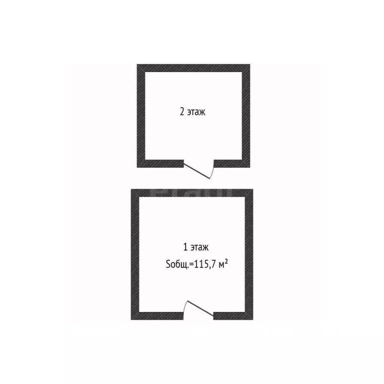 Дом в Брянская область, Брянский район, Журиничское с/пос, пос. Бежань ... - Фото 2