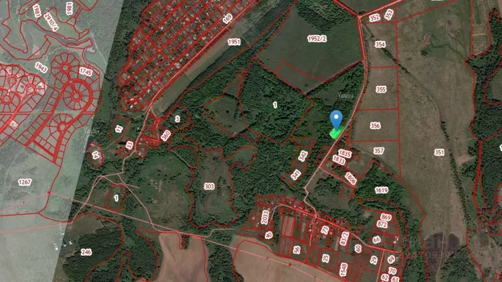 Участок в Тульская область, Заокский район, Демидовское с/пос, д. ... - Фото 2