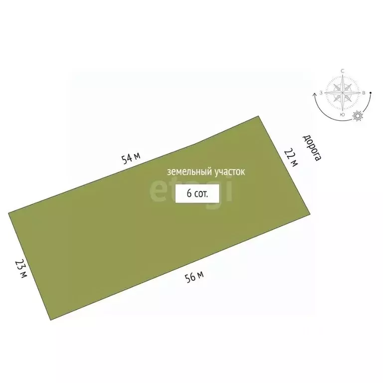 Участок в Костромская область, Кострома ул. Нариманова, 31 (6.0 сот.) - Фото 1