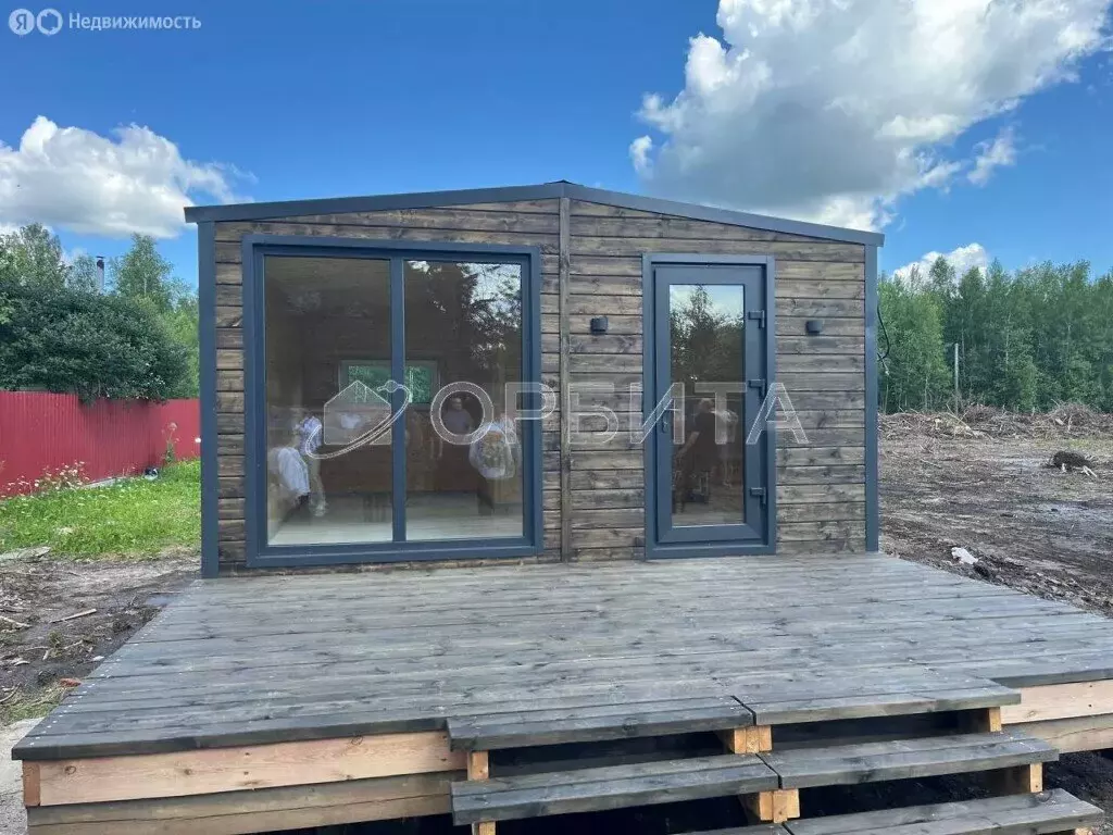 Дом в Тюменский район, деревня Ушакова, микрорайон Молодёжный (36 м) - Фото 1