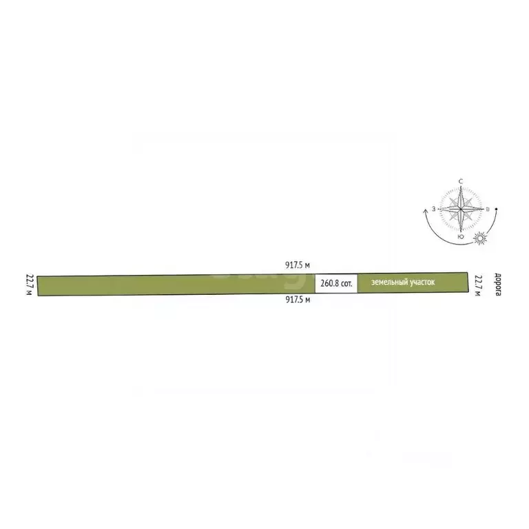 Участок в Крым, Советский район, Ильичевское с/пос, с. Надежда ул. ... - Фото 2