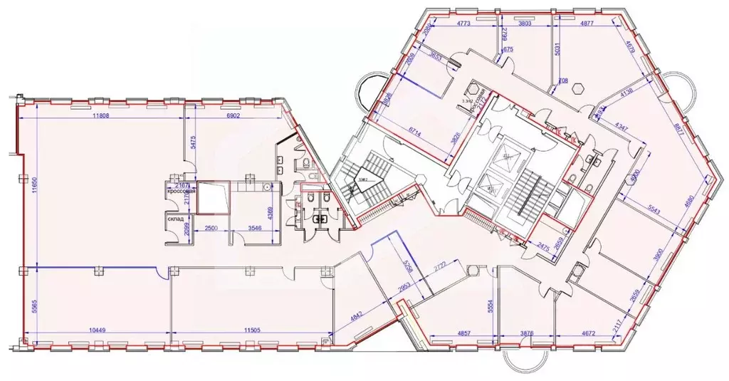 Помещение свободного назначения в Москва Космодамианская наб., 52С1 ... - Фото 2