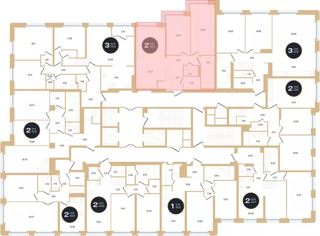 2-комнатная квартира: Уфа, улица Рихарда Зорге, 73/1 (119 м) - Фото 1