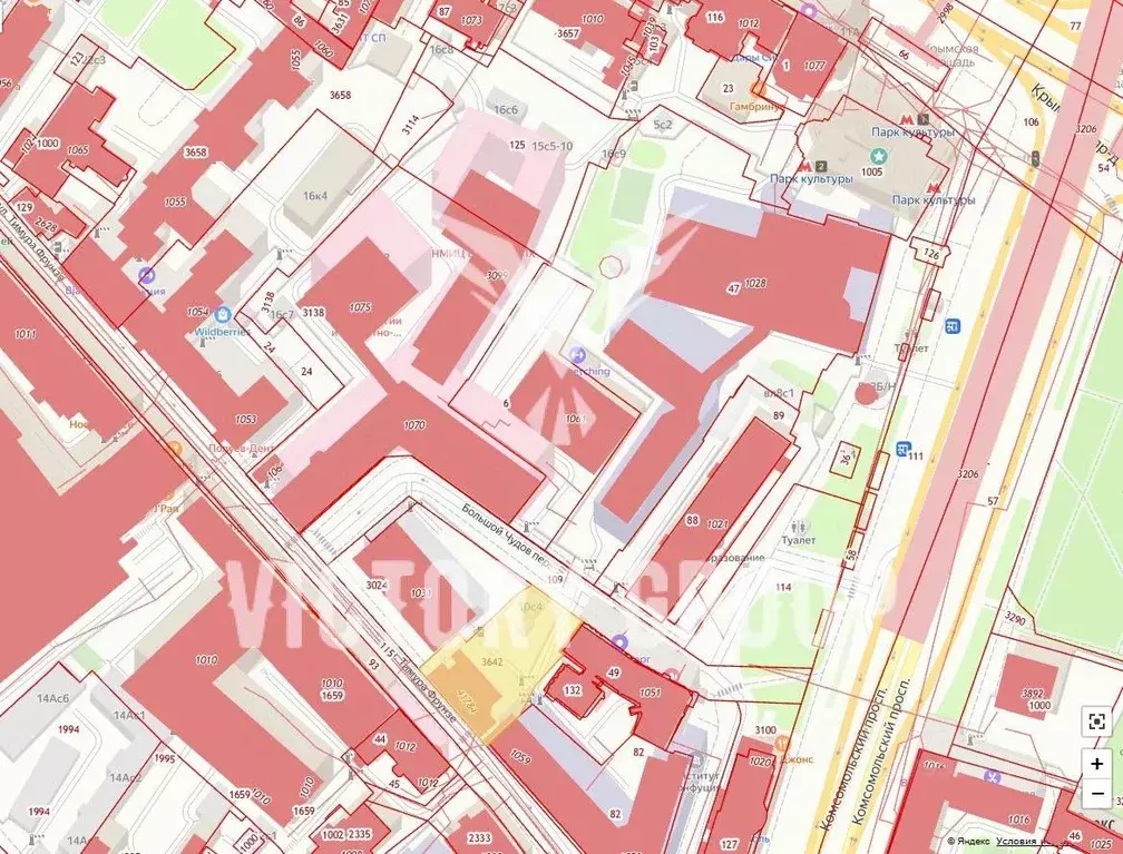 Участок в Москва ул. Тимура Фрунзе, 16С3 (0.154 сот.) - Фото 1