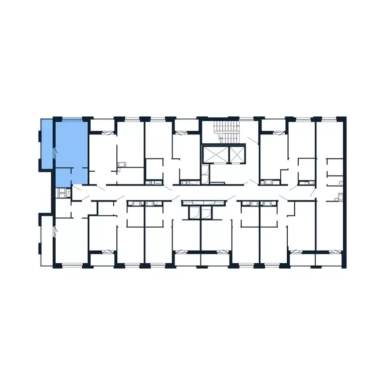 Квартира-студия: Новоселье, Центральная улица, 30к2 (22.6 м) - Фото 2