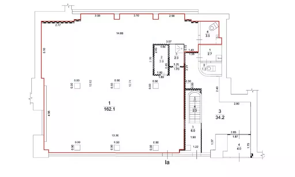Помещение свободного назначения в Москва ул. Академика Миллионщикова, ... - Фото 2