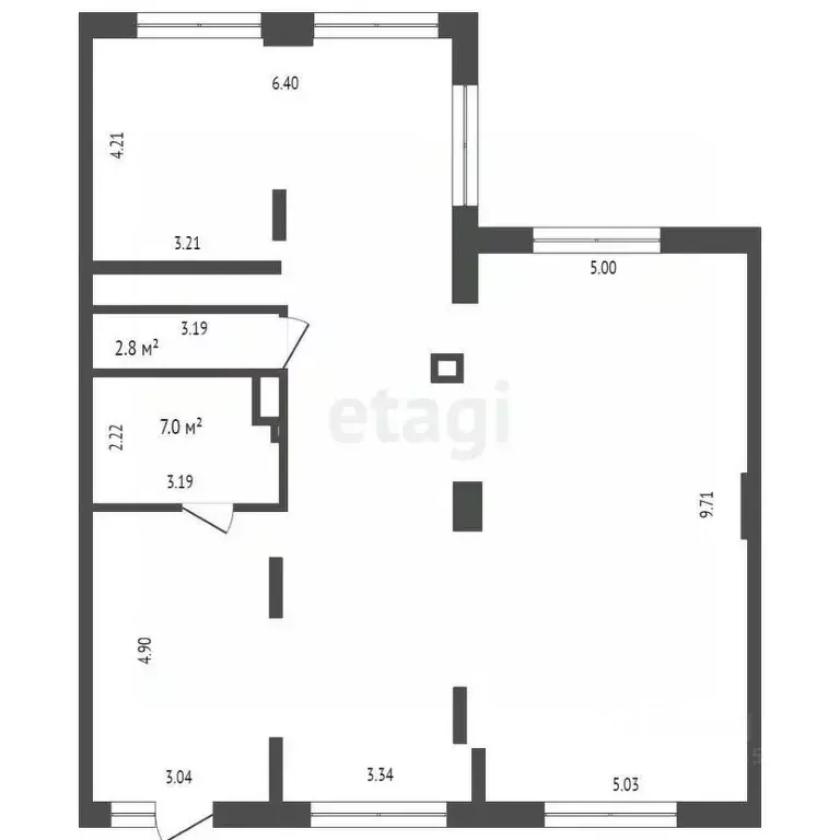Помещение свободного назначения в Москва ул. Лобановский Лес, 9 (138 ... - Фото 1