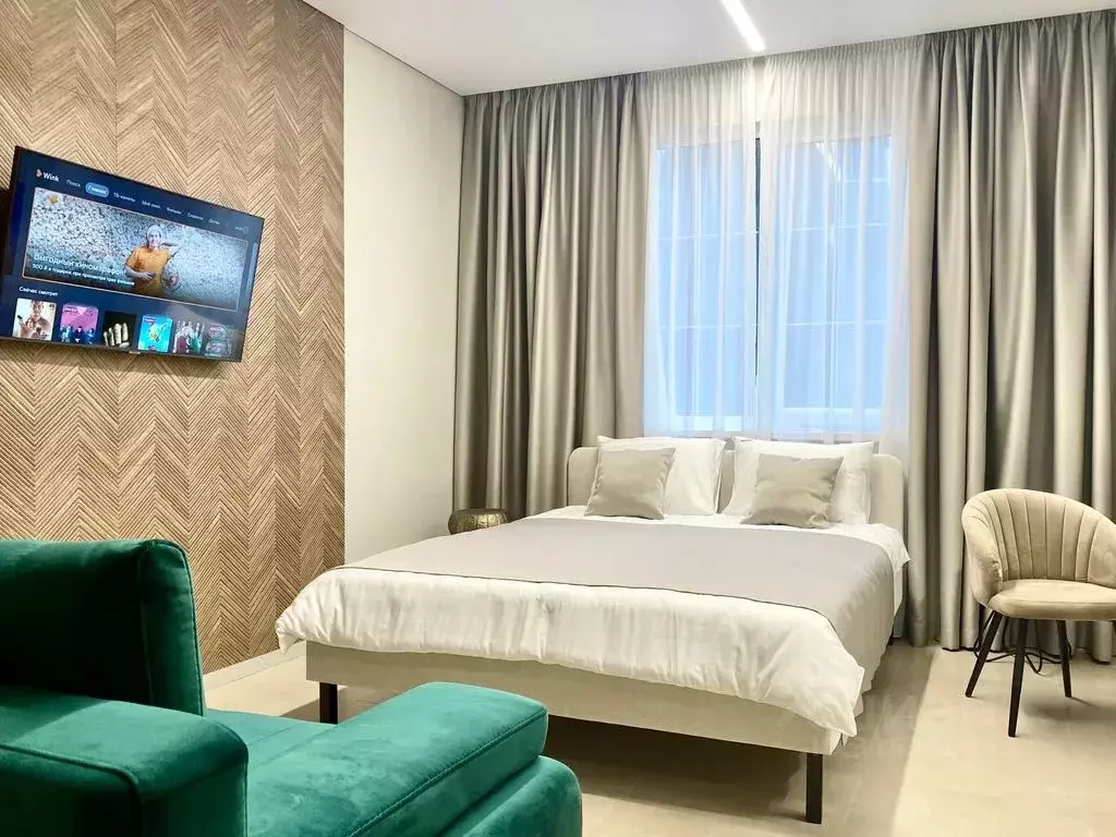 Студия Краснодарский край, Сириус пгт ул. Таврическая, 7к7 (28.0 м) - Фото 0