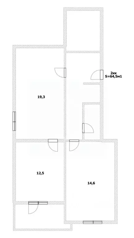 2-к кв. Калининградская область, Калининград Орудийная ул., 32Вк1 ... - Фото 2
