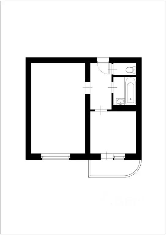 1-к кв. Санкт-Петербург ул. Осипенко, 4к1 (40.5 м) - Фото 1