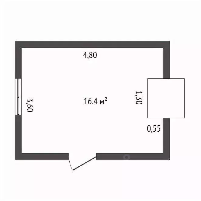Студия Амурская область, Благовещенск ул. 50 лет Октября, 69/7 (16.4 ... - Фото 2