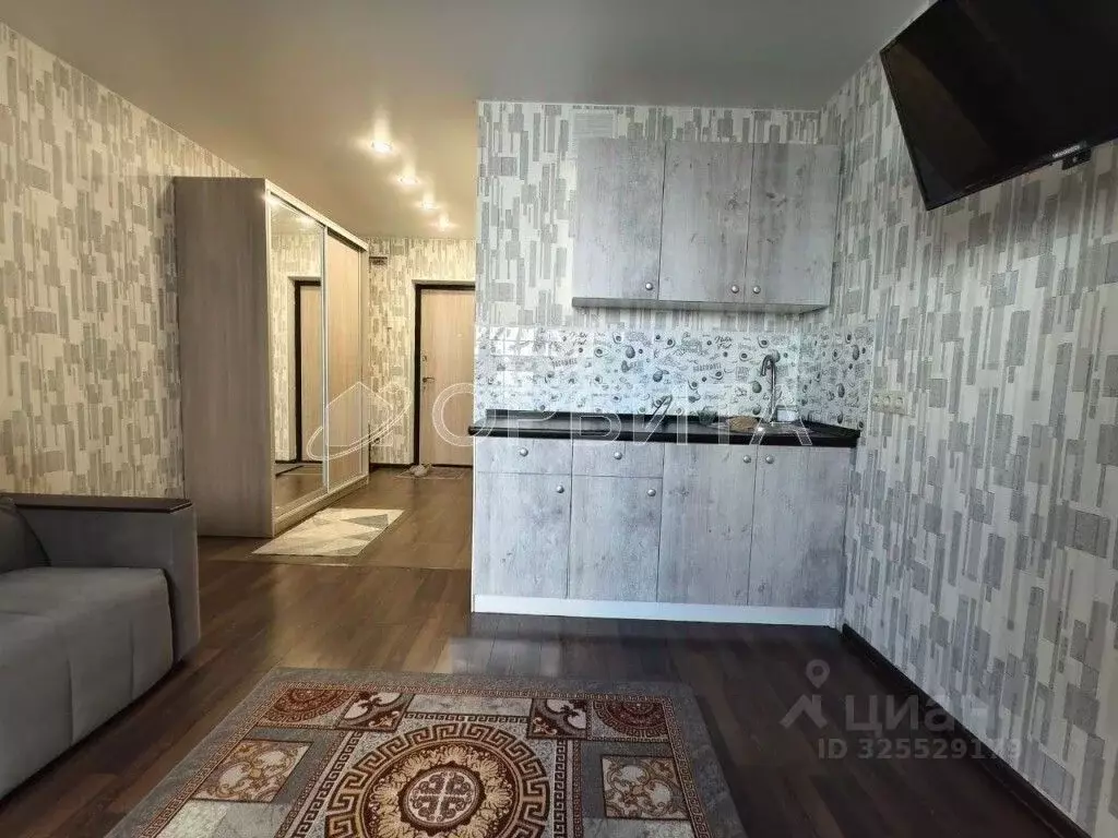 Студия Тюменская область, Тюмень Велижанская ул., 66к1 (21.1 м) - Фото 1