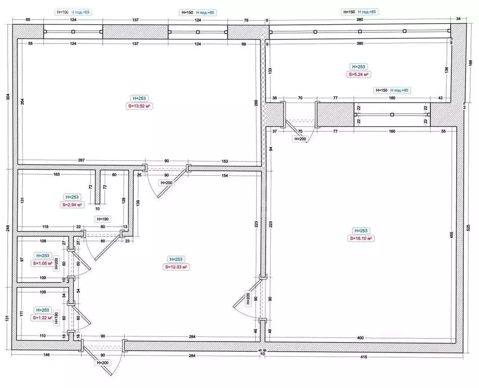 1-комнатная квартира: Санкт-Петербург, Богатырский проспект, 25к5 ... - Фото 2