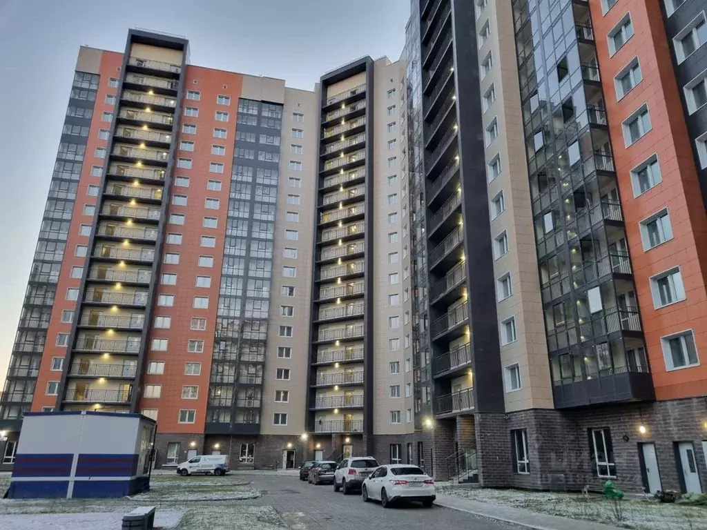 Студия Ленинградская область, Мурино Всеволожский район, ул. Шувалова ... - Фото 1
