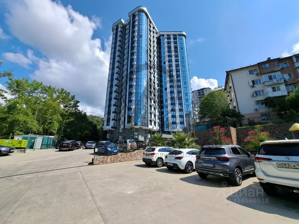 Студия Краснодарский край, Сочи ул. Аллея Челтенхема (50.7 м) - Фото 2