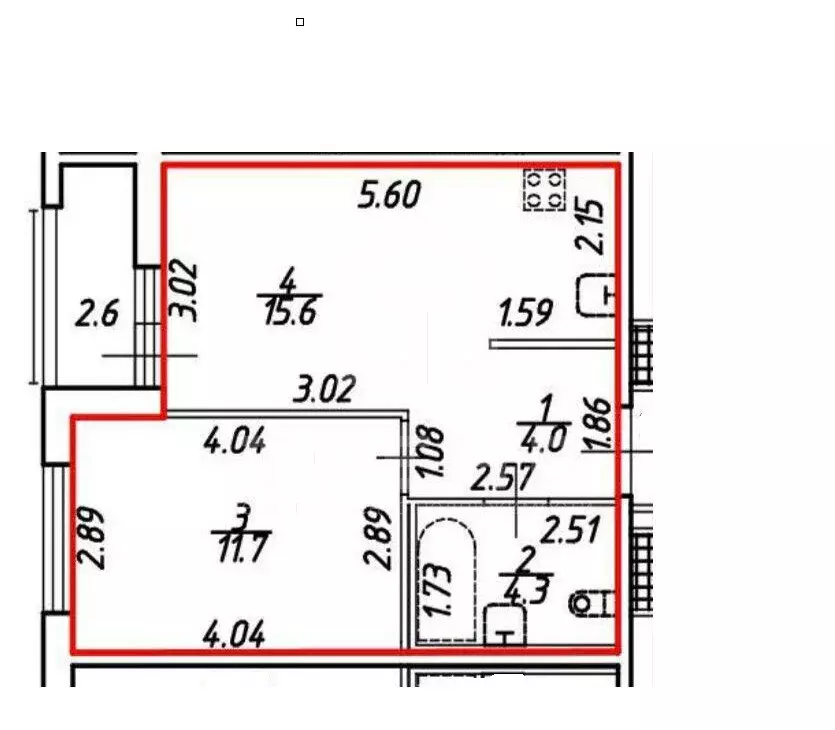 1-комнатная квартира: посёлок Парголово, Михайловская дорога, 14к1 (38 ... - Фото 1