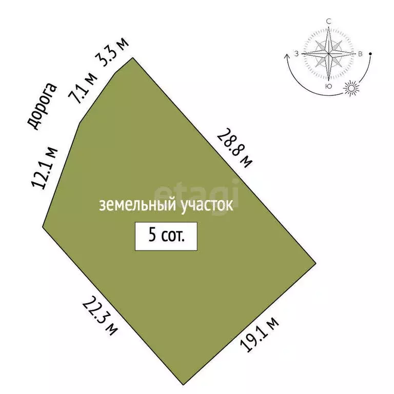 Участок в Щёлкино, Феодосийская улица (5 м) - Фото 0