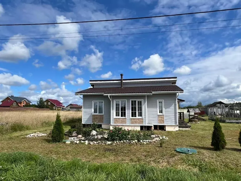 Дом в Новгородская область, Новгородский район, Трубичинское с/пос, д. ... - Фото 0