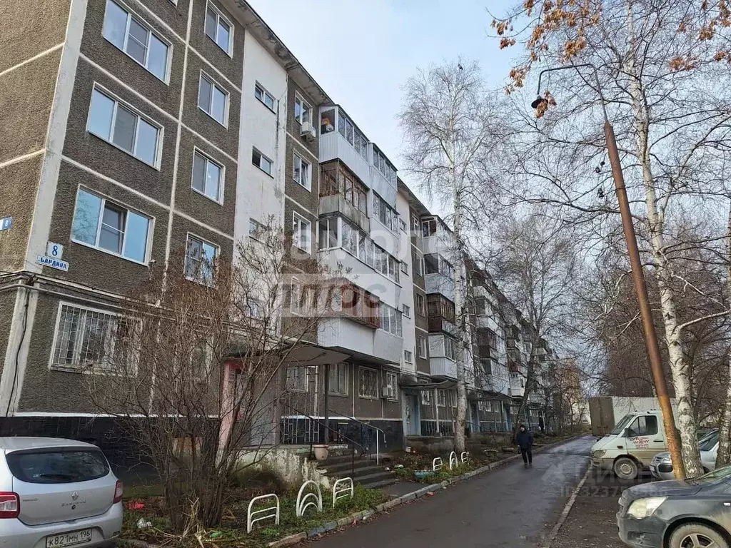 2-к кв. Свердловская область, Екатеринбург ул. Академика Бардина, 8 ... - Фото 1