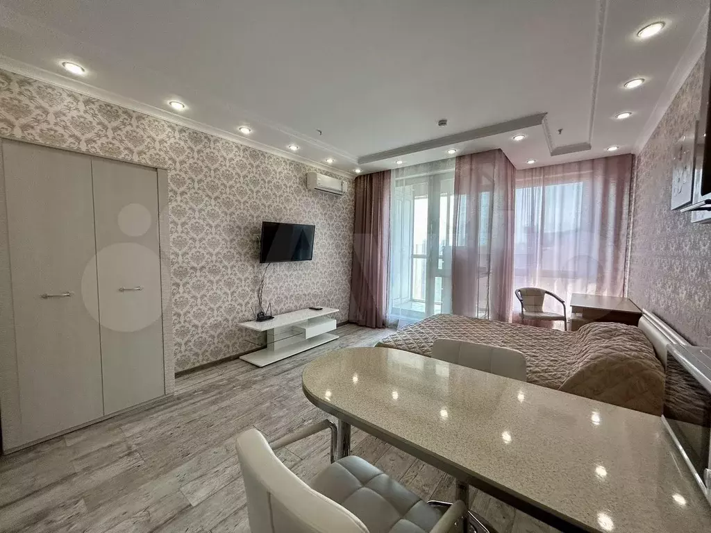 Апартаменты-студия, 33 м, 12/14 эт. - Фото 1