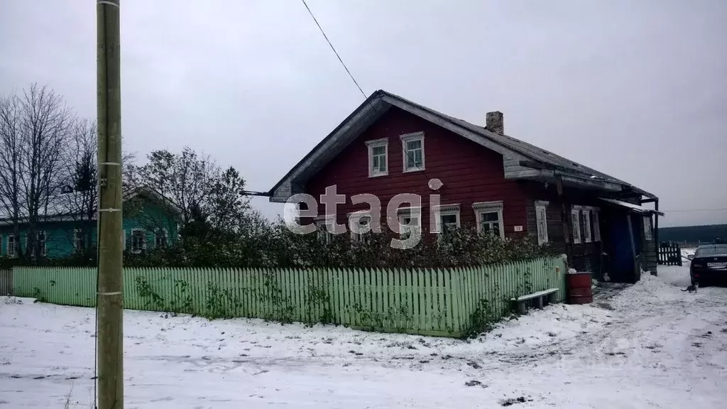 Дом в Вологодская область, с. Верховажье ул. Задоринская, 13 (77 м) - Фото 0