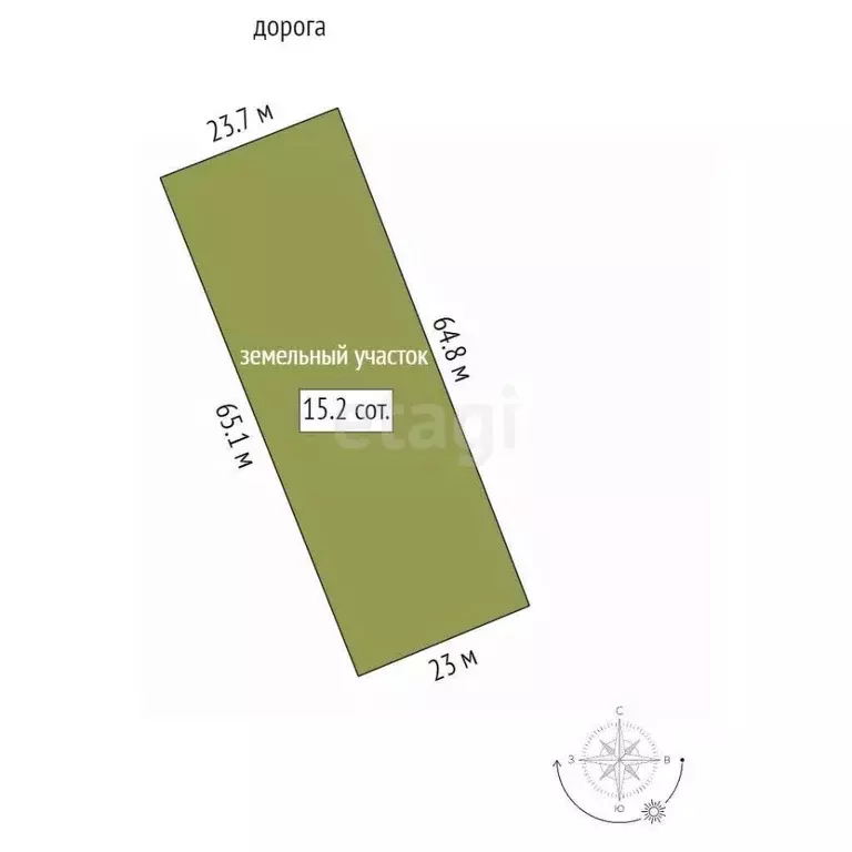 Участок в Мордовия, Лямбирский район, Саловское с/пос, с. Саловка ул. ... - Фото 1