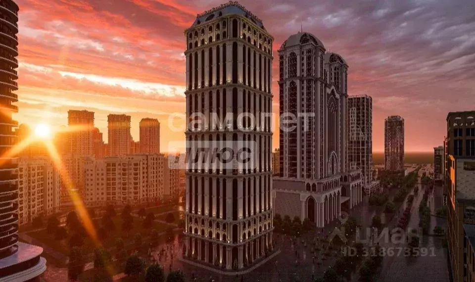 2-к кв. Чеченская республика, Грозный просп. Ахмат-Хаджи ... - Фото 0