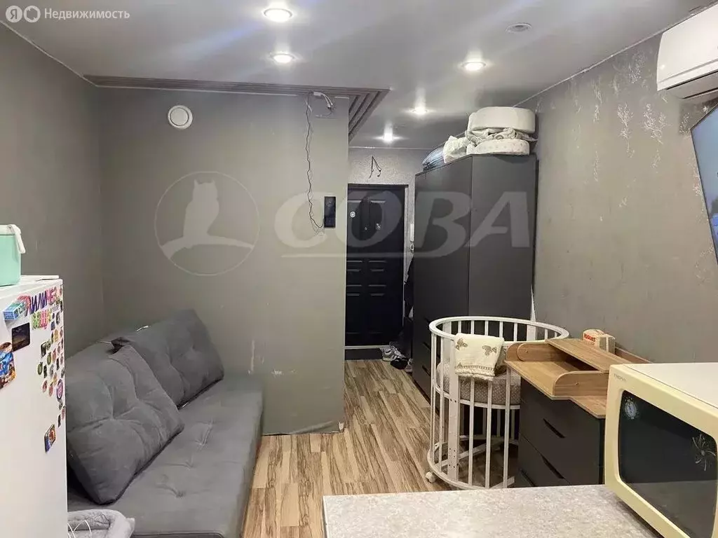 Квартира-студия: Тюмень, Интернациональная улица, 199к4 (15.9 м) - Фото 2