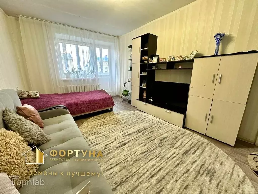 1-к кв. Нижегородская область, Бор пос. Октябрьский, ул. Победы, 14 ... - Фото 2