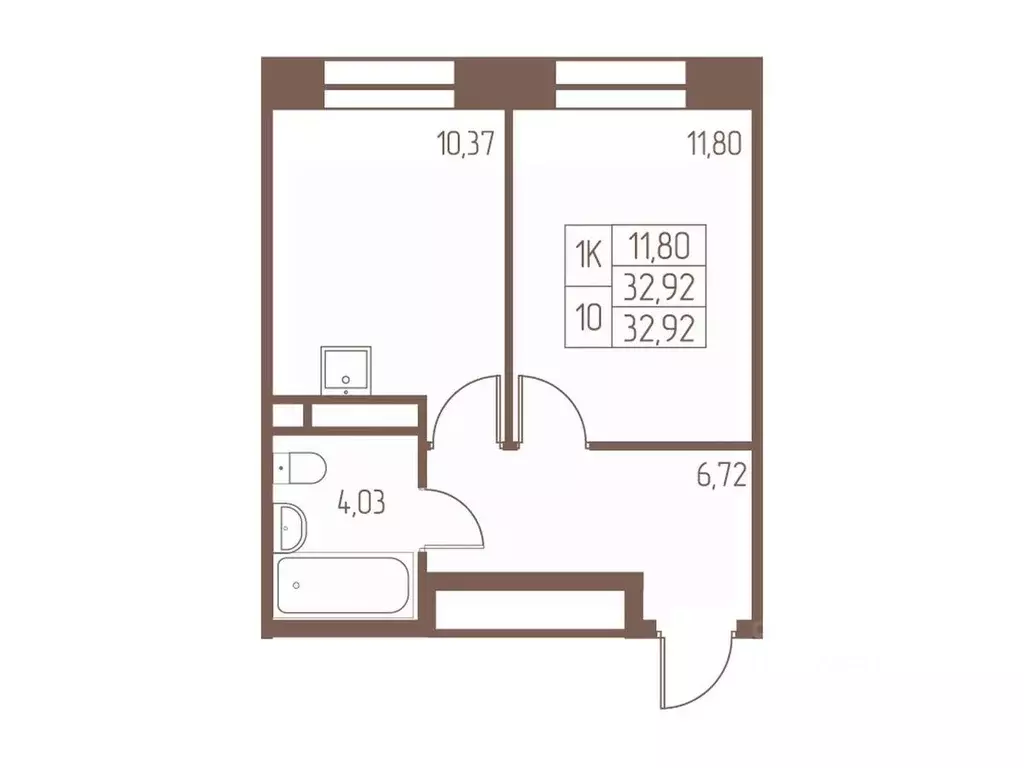 1-к кв. Московская область, Ивантеевка Пушкинский городской округ, ... - Фото 1