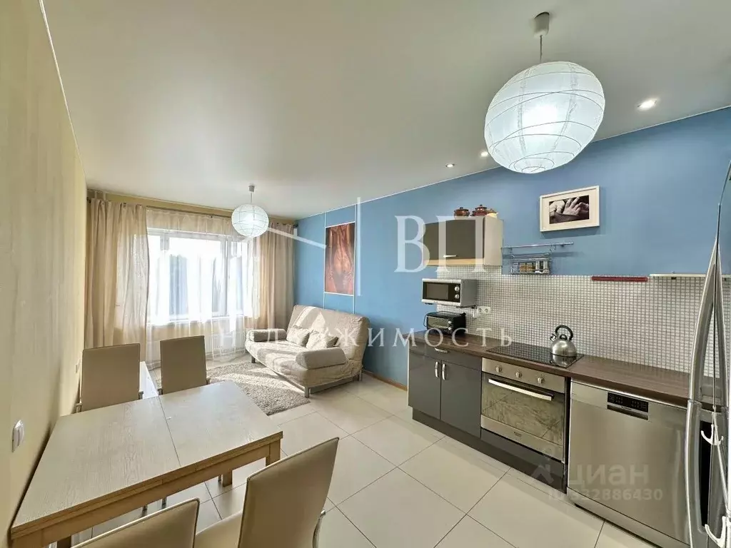 1-к кв. Санкт-Петербург ул. Оптиков, 51к1 (51.2 м) - Фото 1