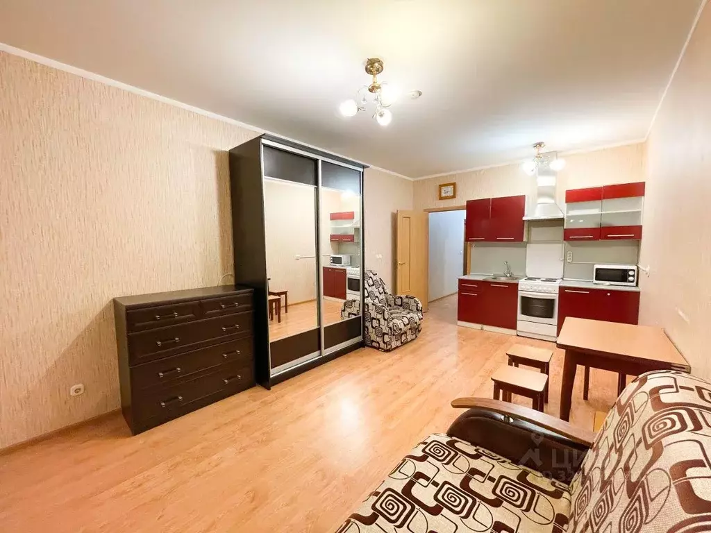 Квартира, 1 комната, 32.2 м - Фото 0