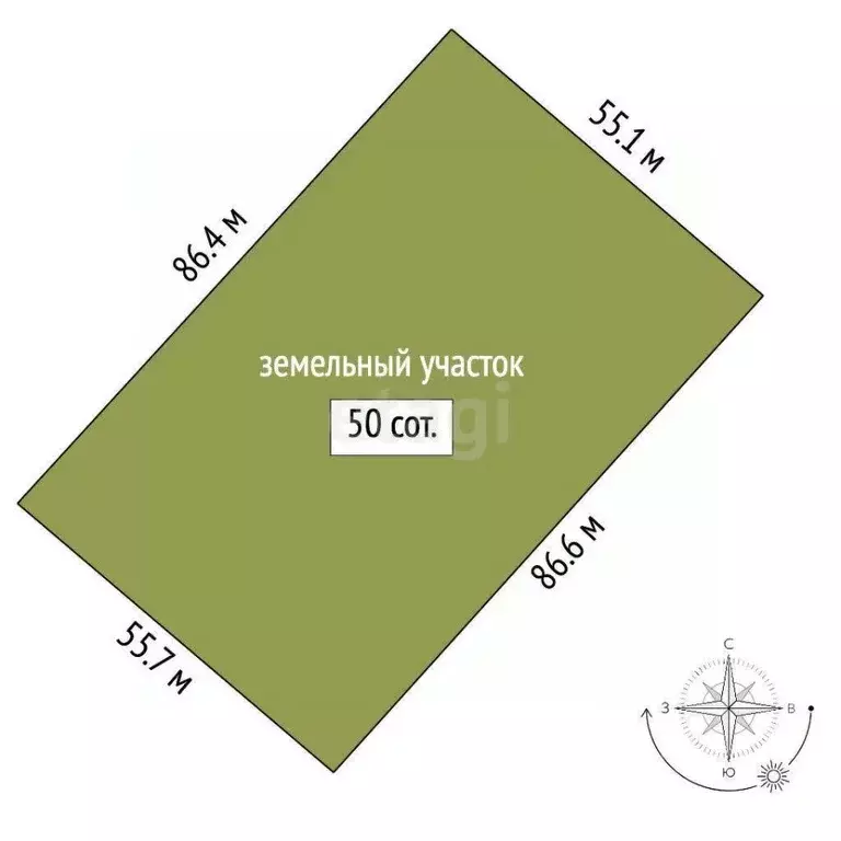 Участок в Крым, Ленинский район, Глазовское с/пос, с. Осовины ул. ... - Фото 2