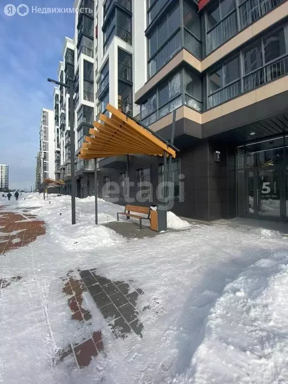 Квартира-студия: Пермь, Серебристая улица, 16 (41.4 м) - Фото 1