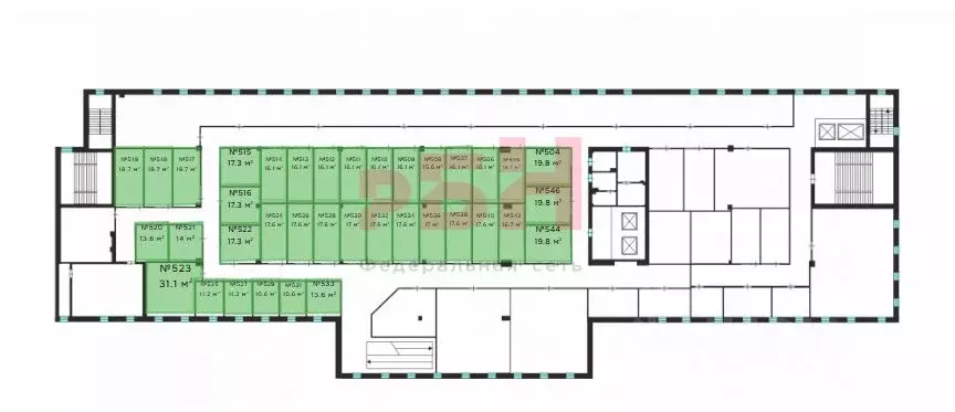 Офис в Тюменская область, Тюмень ул. Некрасова, 10 (17 м) - Фото 2