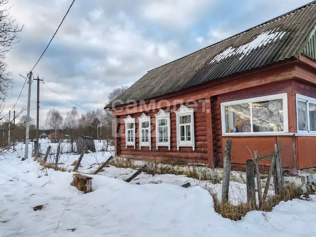 Дом в Калужская область, Дзержинский район, Сени с/пос, д. Девятилово ... - Фото 1
