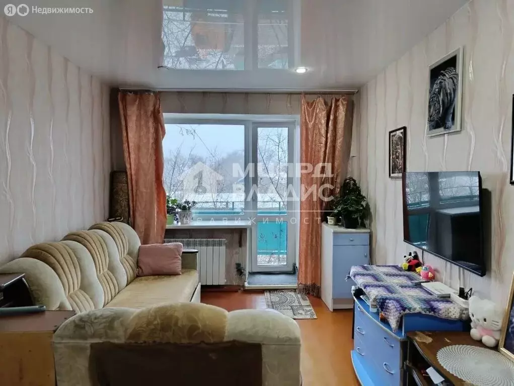 1-комнатная квартира: Омск, улица Карпинского, 28 (28.7 м) - Фото 1