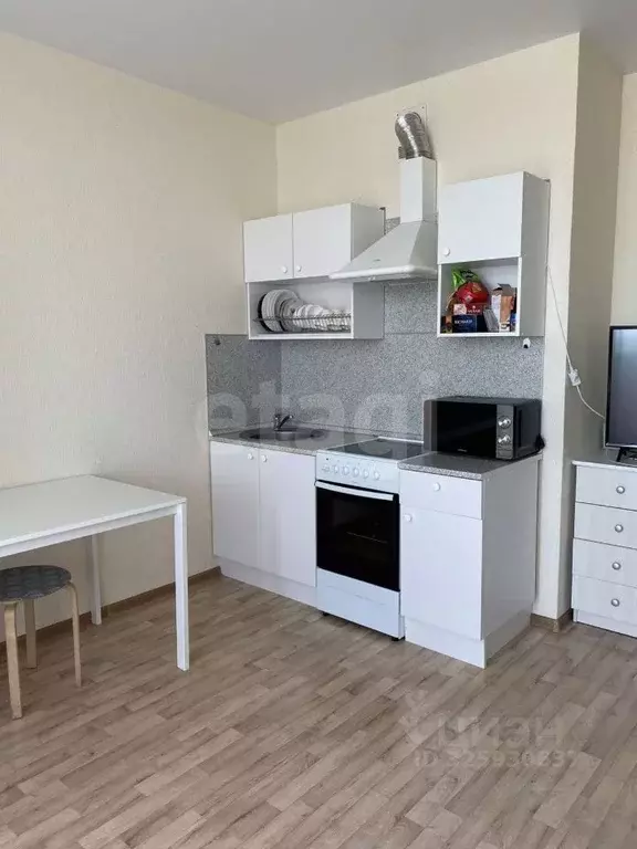 Студия Тюменская область, Тюмень ул. Тимофея Чаркова, 81 (27.7 м) - Фото 0