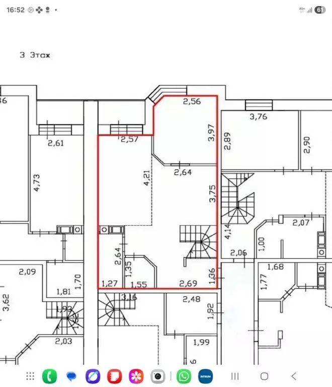 1-к кв. Ленинградская область, Всеволожск просп. Большой, 31к4 (45.2 ... - Фото 1