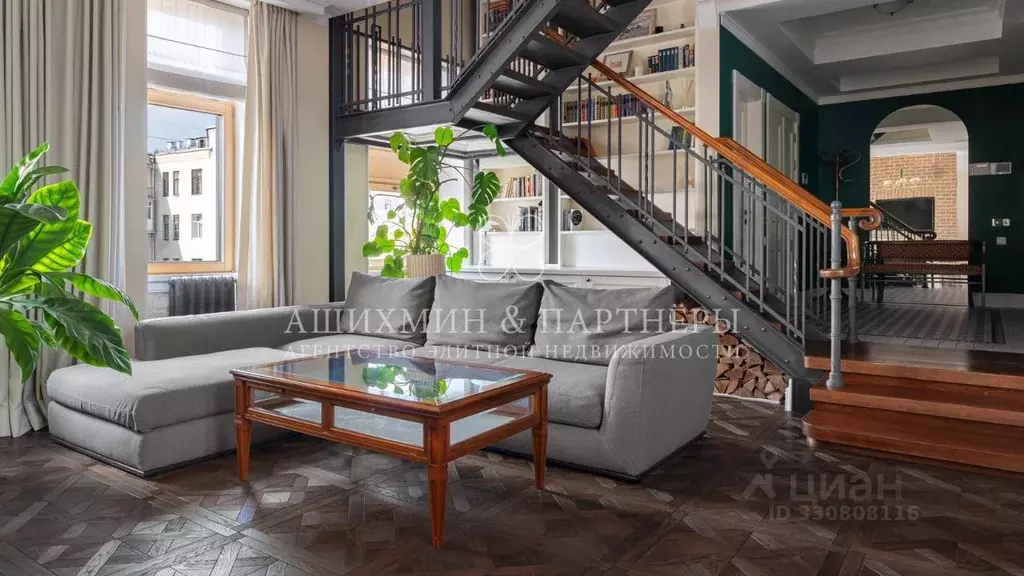 4-к кв. Москва Большой Козихинский пер., 27С1 (188.5 м) - Фото 1