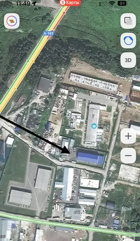 Склад в Московская область, Солнечногорск городской округ, д. ... - Фото 1