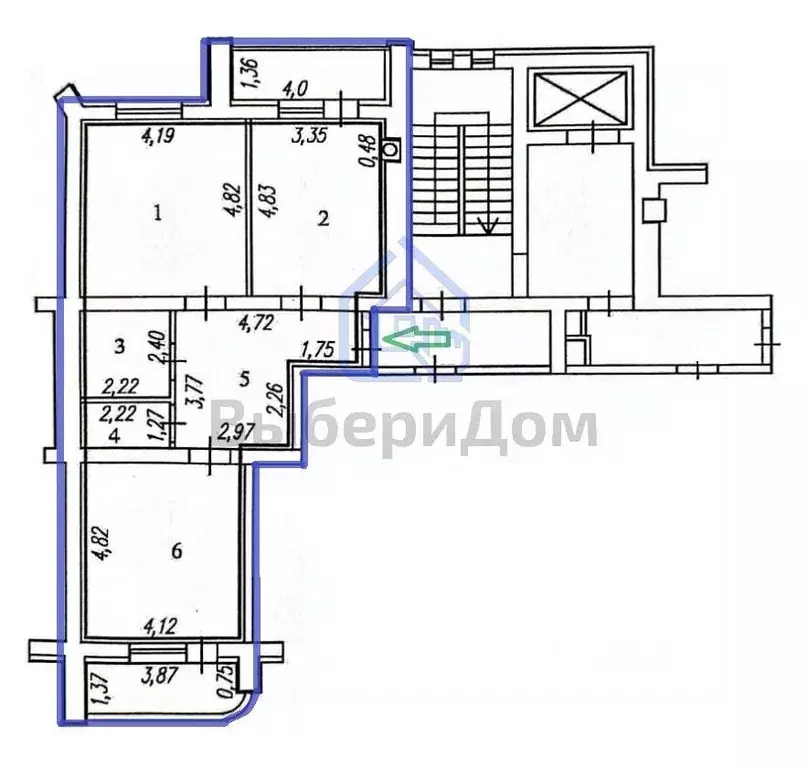 2-к кв. Ивановская область, Иваново ул. Балахнина, 26 (86.0 м) - Фото 2