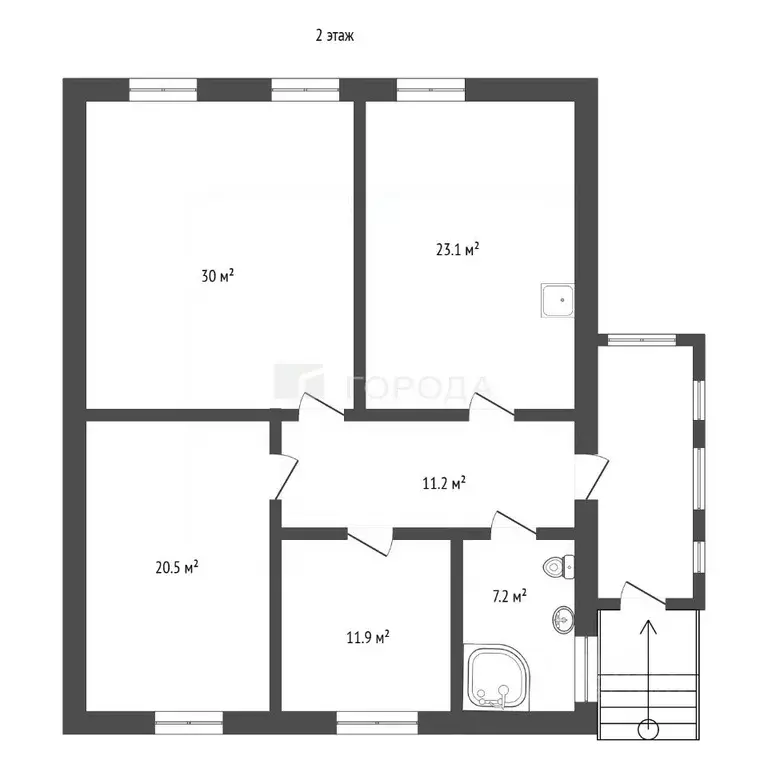 Дом в Алтайский край, Барнаул Колодезный пер., 6 (279 м) - Фото 2