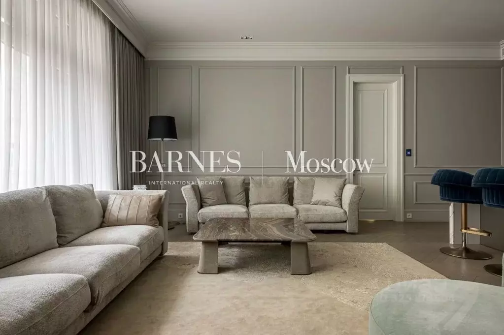 3-к кв. Москва Малая Бронная ул., 15Б (137.1 м) - Фото 2