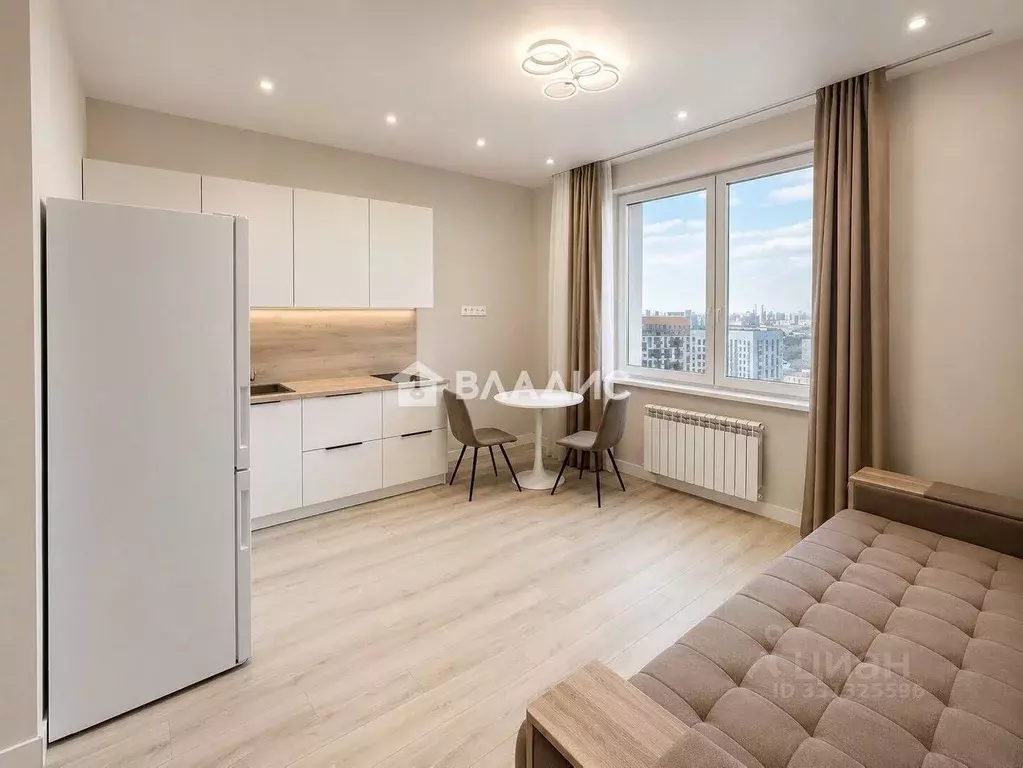 Студия Москва ул. Крузенштерна, 12к3 (26.5 м) - Фото 1