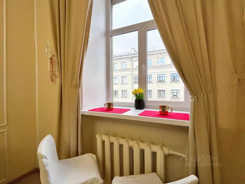 Комната Санкт-Петербург Гагаринская ул., 6/1 (15.2 м) - Фото 1