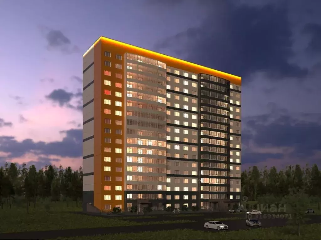 3-к кв. Новосибирская область, Новосибирск ул. Объединения, 4 (66.8 м) - Фото 1