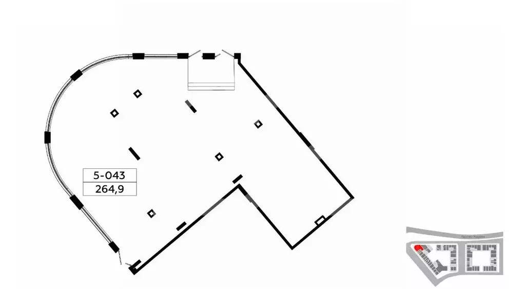 Помещение свободного назначения в Москва Сосенское поселение, просп. ... - Фото 2